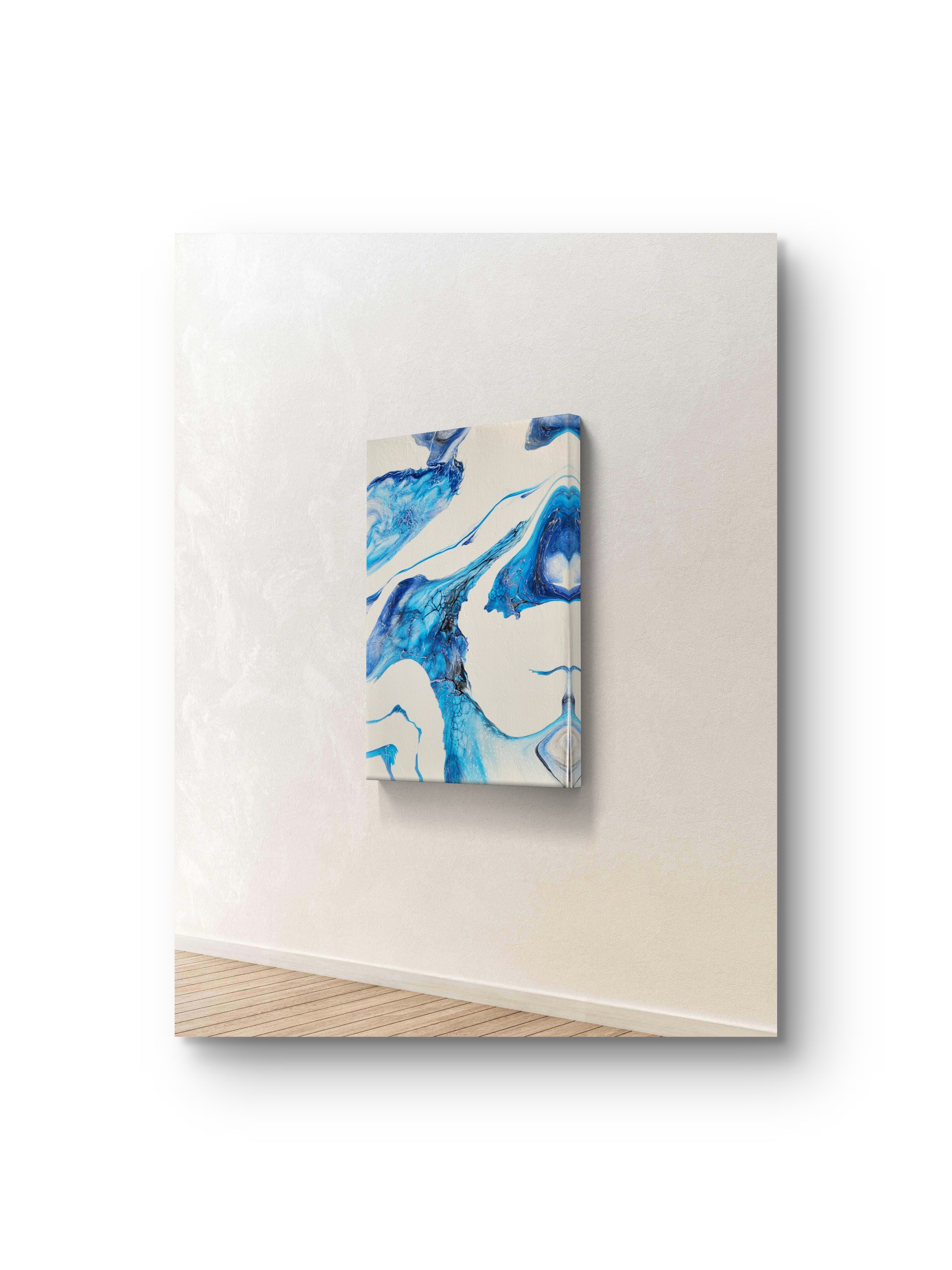 Blue Velocity 18 x 24