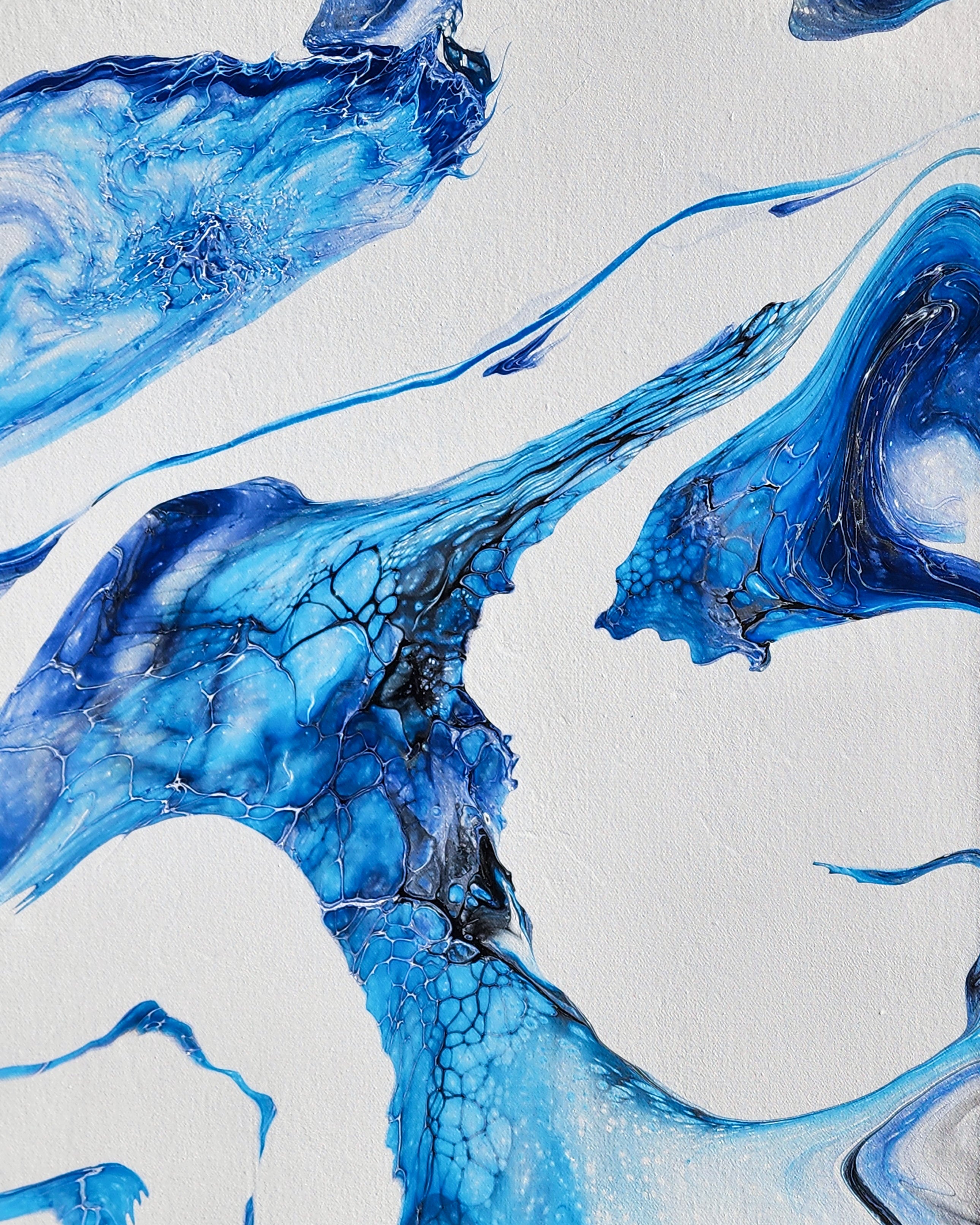 Blue Velocity 18 x 24