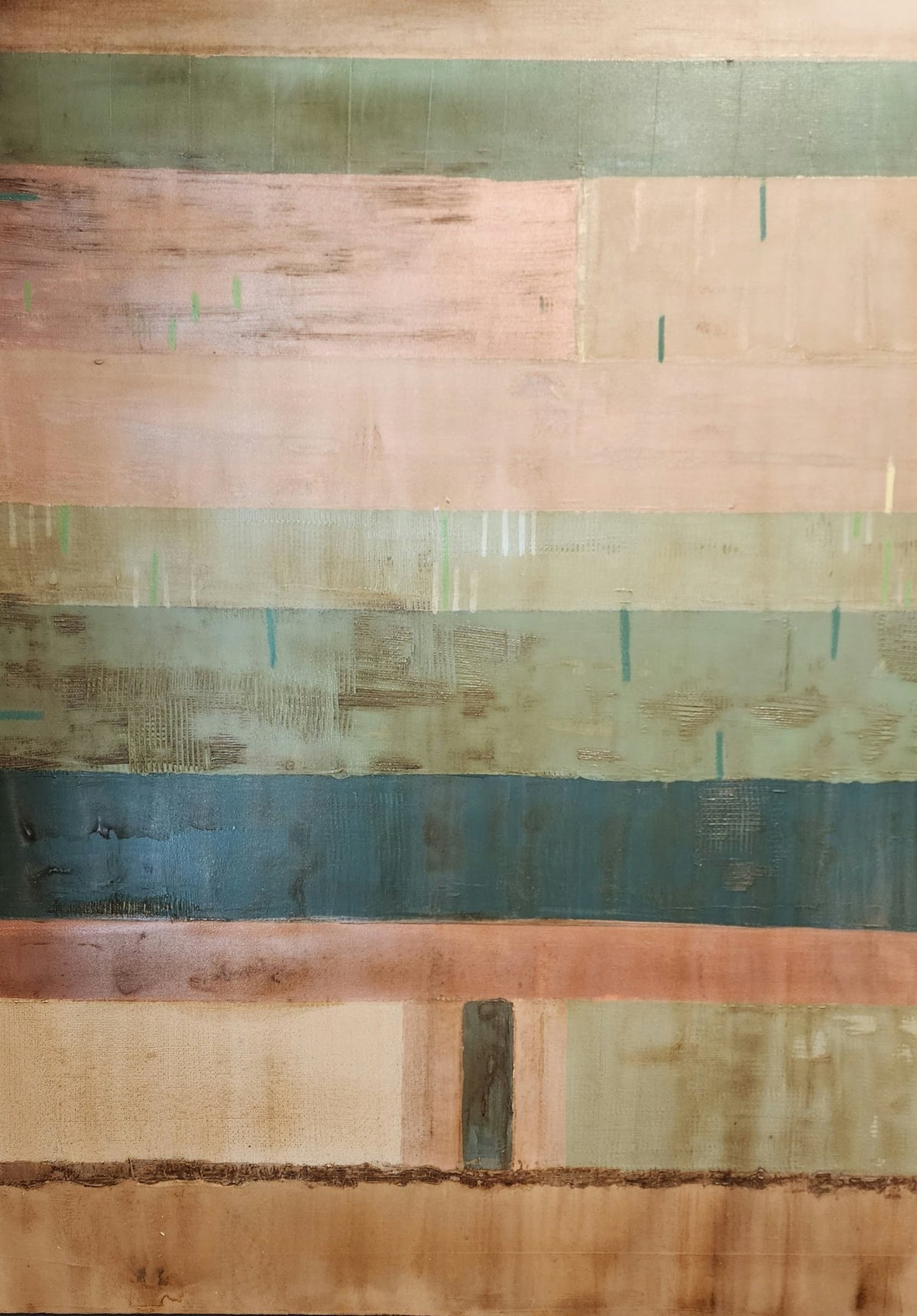 Desert Sage Horizon - original acrylic painting